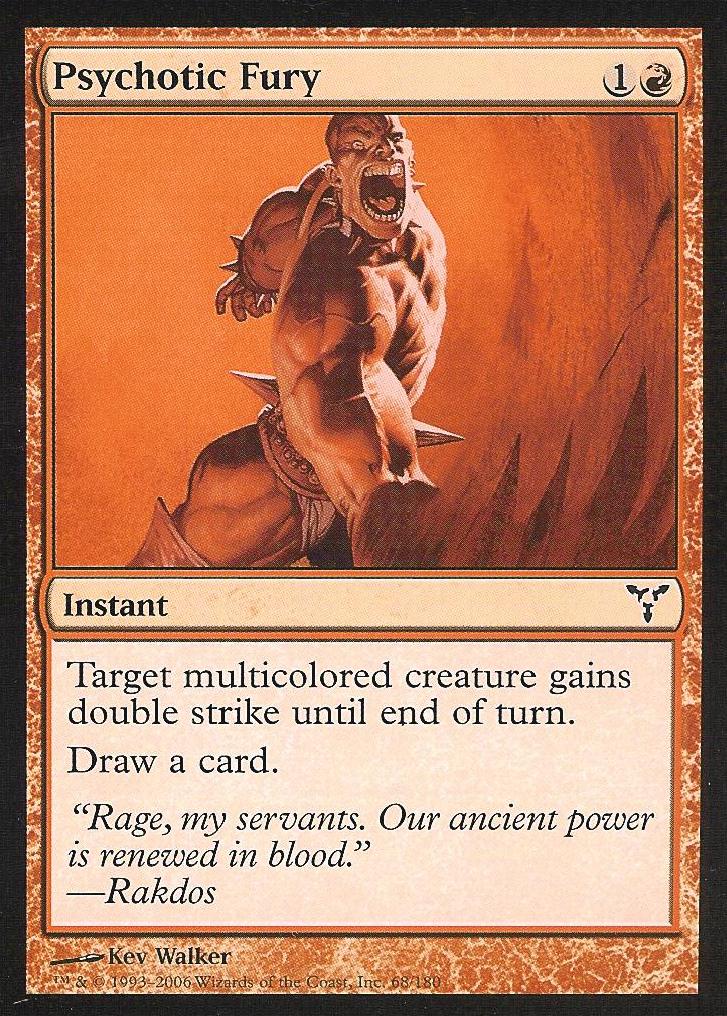 Psychotic Fury (Dissension) Medium Play