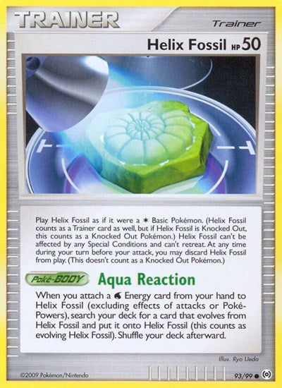 Helix Fossil (Arceus) Light Play