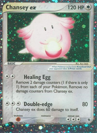 Chansey ex (Ruby and Sapphire) Damaged / Poor Holofoil