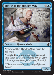Mystic of the Hidden Way (Khans of Tarkir) Light Play