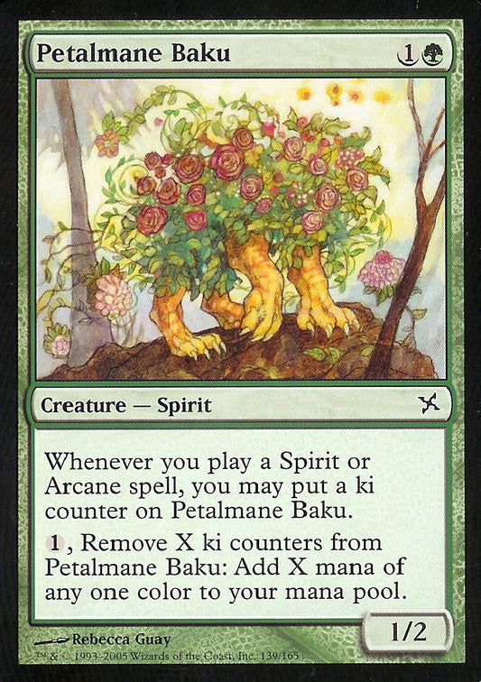 Petalmane Baku (Betrayers of Kamigawa) Light Play