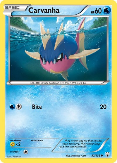Carvanha (Plasma Storm) Light Play