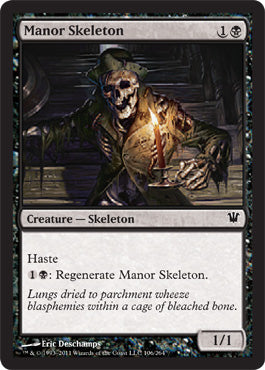 Manor Skeleton (Innistrad) Medium Play