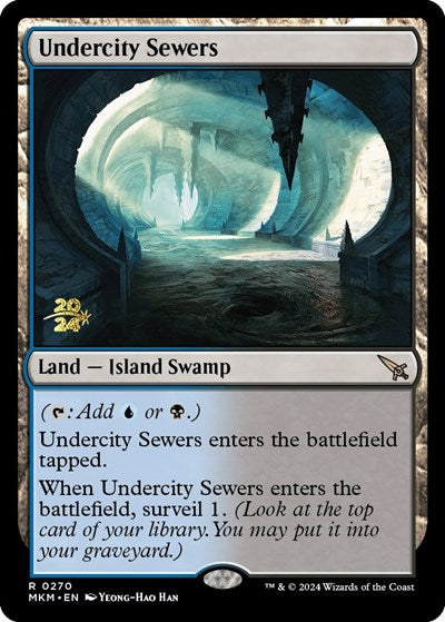 Undercity Sewers (Promos: Prerelease Cards) Light Play Foil
