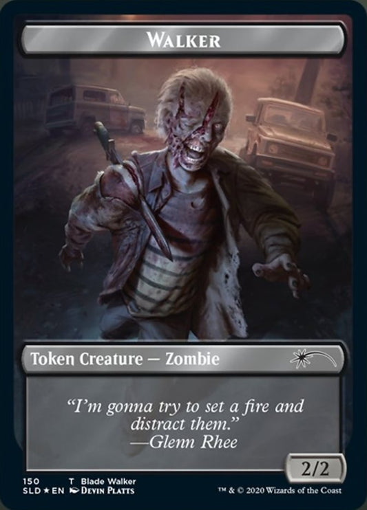 Walker Token 150 (Secret Lair) Near Mint Foil