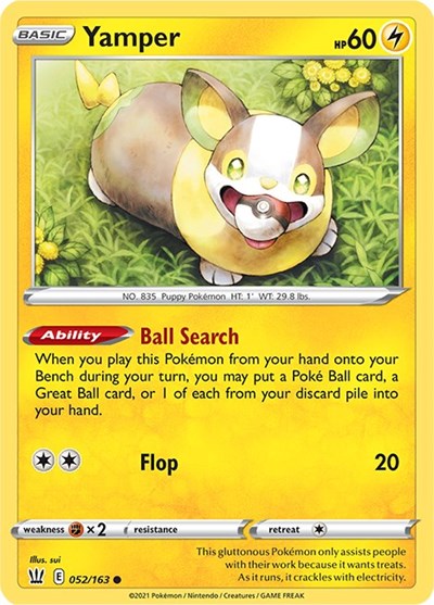 Yamper (SWSH05: Battle Styles) Light Play