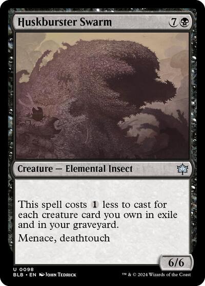 Huskburster Swarm (Bloomburrow) Light Play