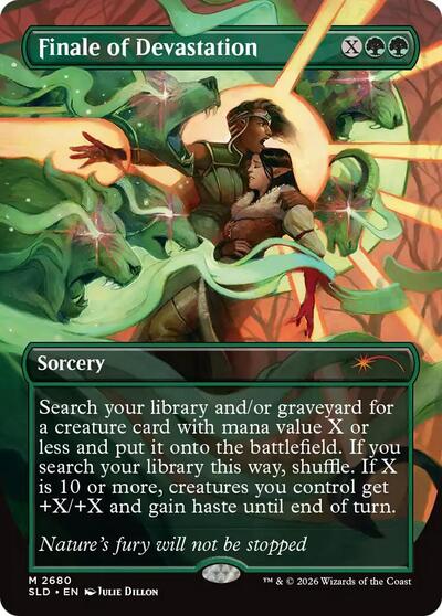 Finale of Devastation (2680) (Secret Lair) Light Play Foil