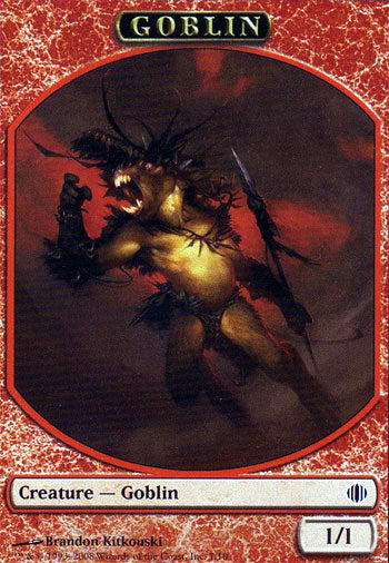 Goblin Token (Shards of Alara) Light Play