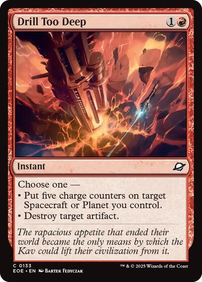 Drill Too Deep (Edge of Eternities) Light Play