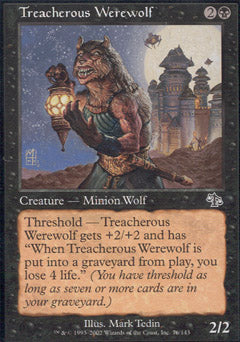 Treacherous Werewolf (Judgment) Medium Play