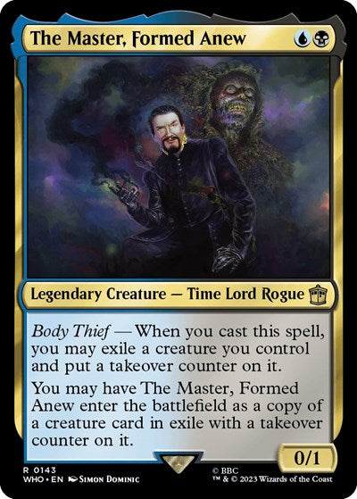 The Master, Formed Anew (Universes Beyond: Doctor Who) Light Play