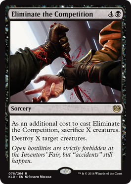 Eliminate the Competition (Kaladesh) Light Play