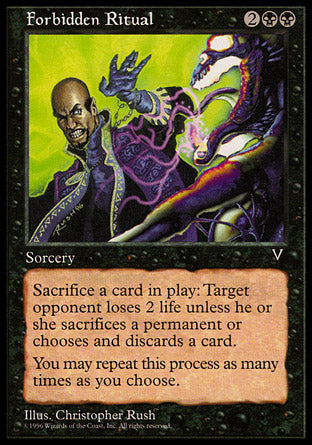 Forbidden Ritual (Visions) Light Play