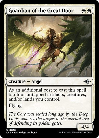 Guardian of the Great Door (The Lost Caverns of Ixalan) Light Play Foil