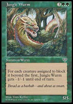 Jungle Wurm (Mirage) Light Play