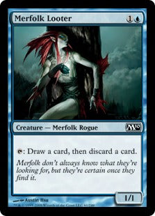 Merfolk Looter (Magic 2010 Core Set) Light Play
