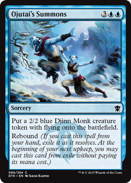 Ojutai's Summons (Dragons of Tarkir) Light Play