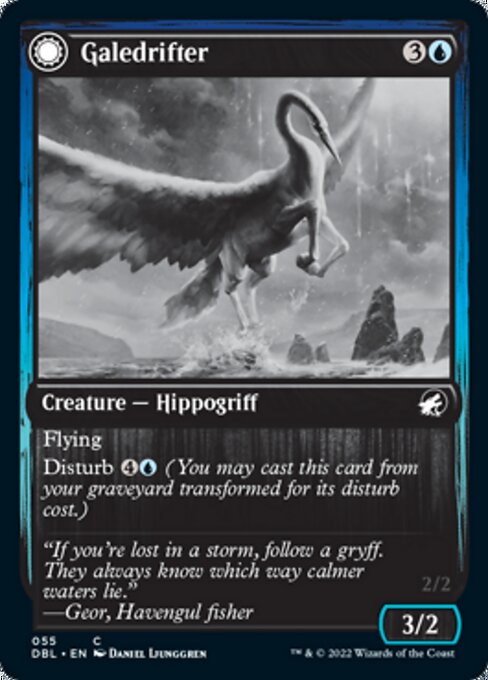 Galedrifter / Waildrifter (Innistrad: Double Feature) Light Play