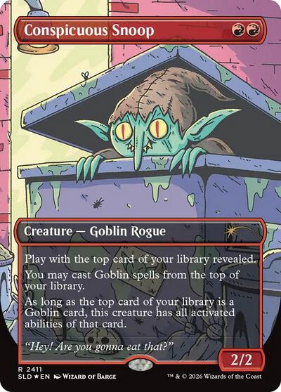 Conspicuous Snoop (Secret Lair) Near Mint Foil