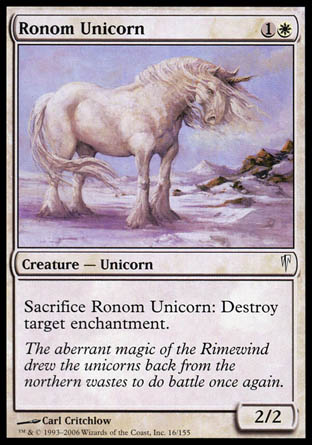 Ronom Unicorn (Coldsnap) Light Play