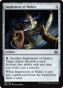 Implement of Malice (Aether Revolt) Light Play