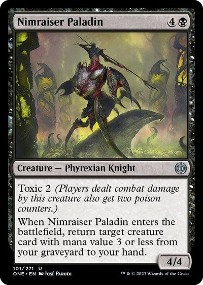 Nimraiser Paladin (Phyrexia: All Will Be One) Light Play Foil