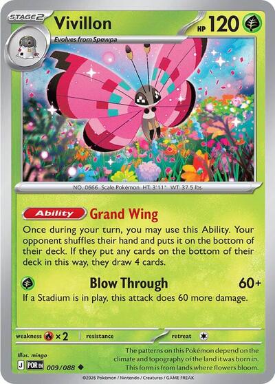 Vivillon (ME03: Perfect Order) Light Play