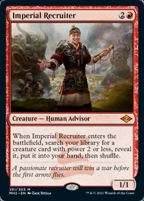Imperial Recruiter (Modern Horizons 2) Light Play