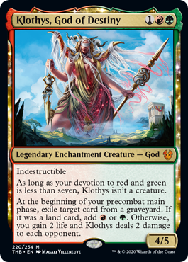 Klothys, God of Destiny (Theros Beyond Death) Light Play