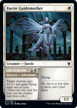 Faerie Guidemother (Throne of Eldraine) Light Play