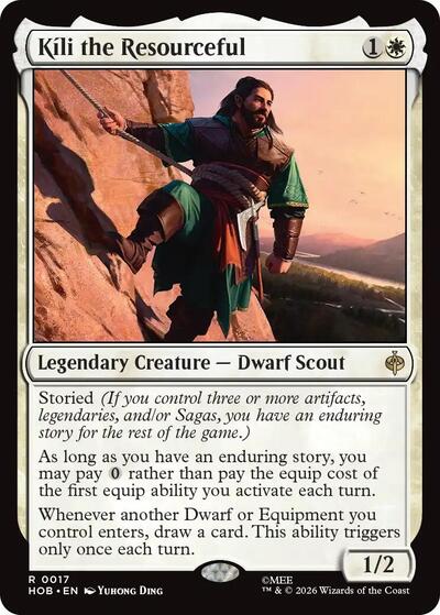Kili the Resourceful (The Hobbit) Light Play Foil