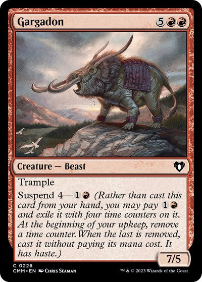 Gargadon (Commander Masters) Light Play