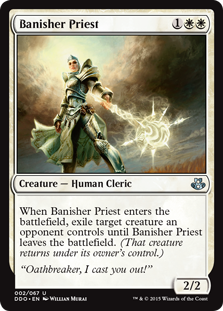Banisher Priest (Duel Decks: Kiora vs Elspeth) Light Play
