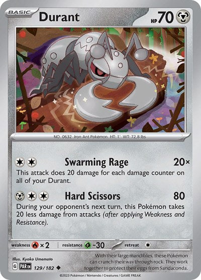 Durant (Scarlet and Violet: Paradox Rift) Light Play