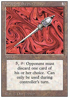 Disrupting Scepter (Revised) Damaged / Poor