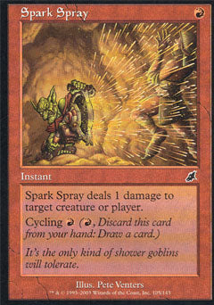 Spark Spray (Scourge) Damaged / Poor