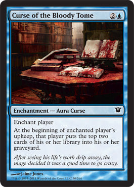 Curse of the Bloody Tome (Innistrad) Light Play