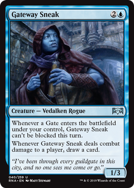 Gateway Sneak (Ravnica Allegiance) Light Play