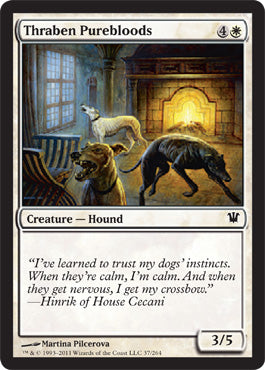Thraben Purebloods (Innistrad) Light Play