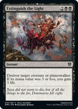 Extinguish the Light (Dominaria United) Light Play