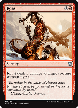 Roast (Dragons of Tarkir) Light Play
