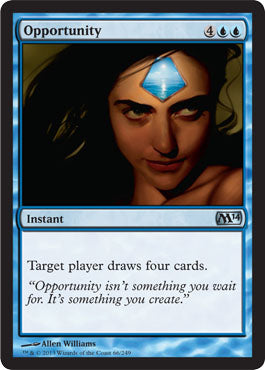 Opportunity (Magic 2014 Core Set) Medium Play