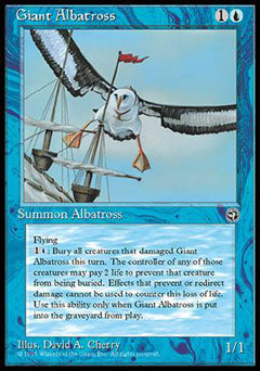 Giant Albatross (1) (Homelands) Light Play