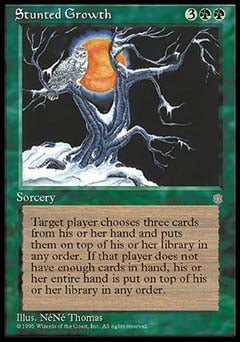 Stunted Growth (Ice Age) Light Play