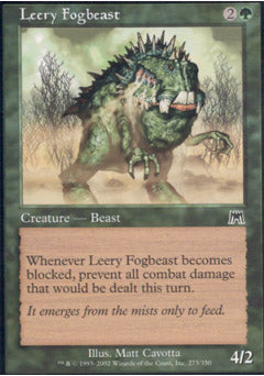 Leery Fogbeast (Onslaught) Light Play