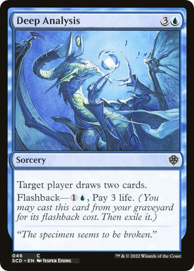 Deep Analysis (Commander 2022 Starter Decks) Light Play