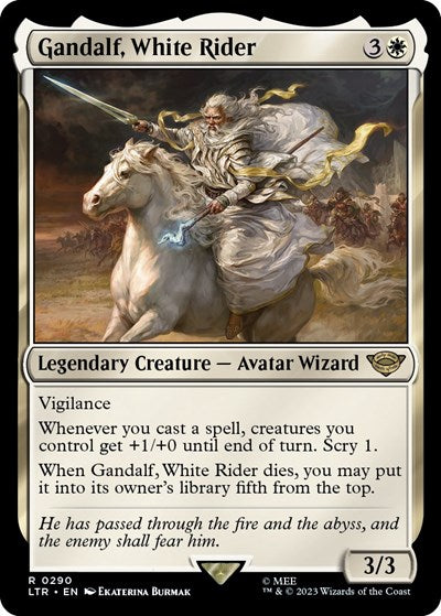 Gandalf, White Rider (Universes Beyond: The Lord of the Rings: Tales of Middle-earth) Light Play