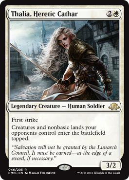 Thalia, Heretic Cathar (Eldritch Moon) Light Play