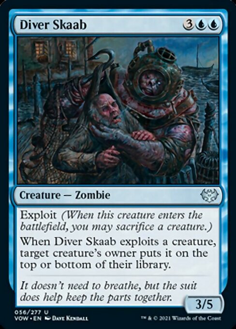 Diver Skaab (Innistrad: Crimson Vow) Light Play
